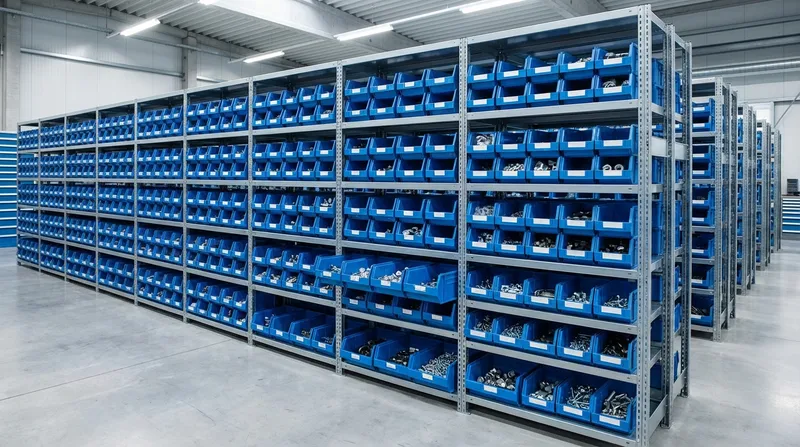 מערכות מדפים למיכלים