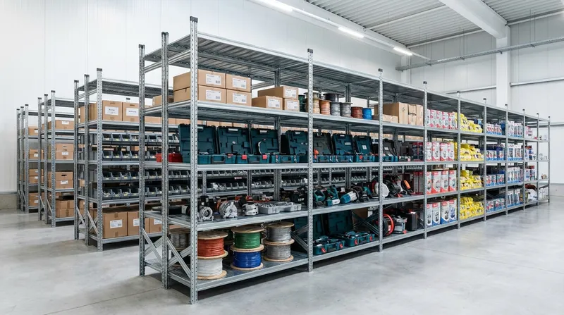 פתרון אחסון תעשייתי מקצועי למפעלים