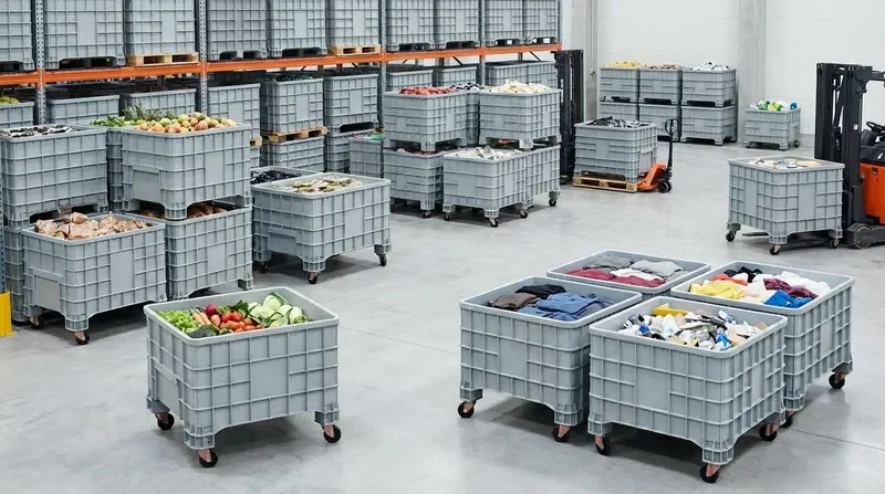 מיכלי פלסטיק גדולים