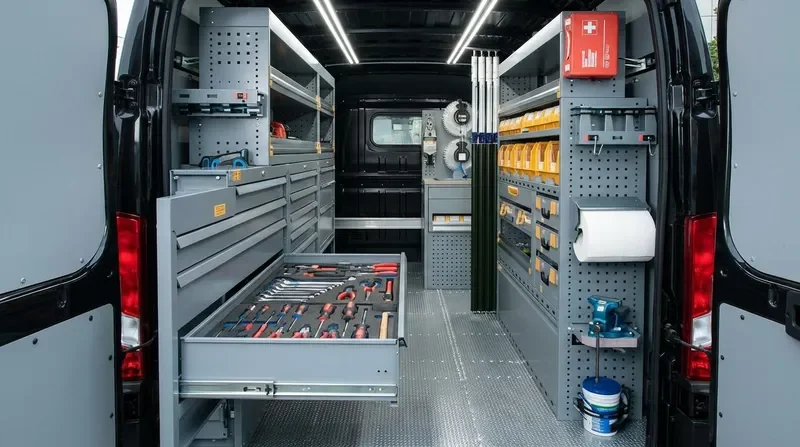 מגירות לרכב מסחרי