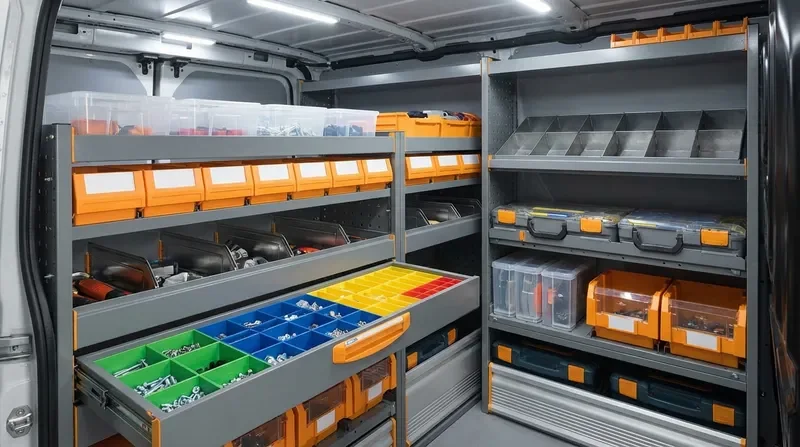 מדפים לרכב שירות