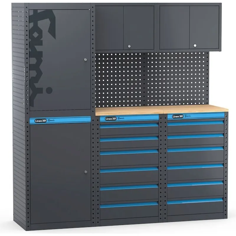 Garage 391 Integrated Workstation – Anthracite Gray Finish
